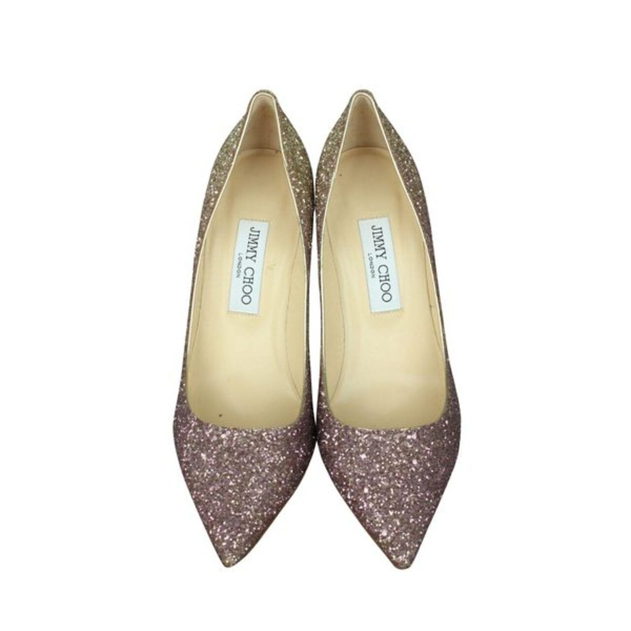 Jimmy Choo Romy Glitter Degrade Roze