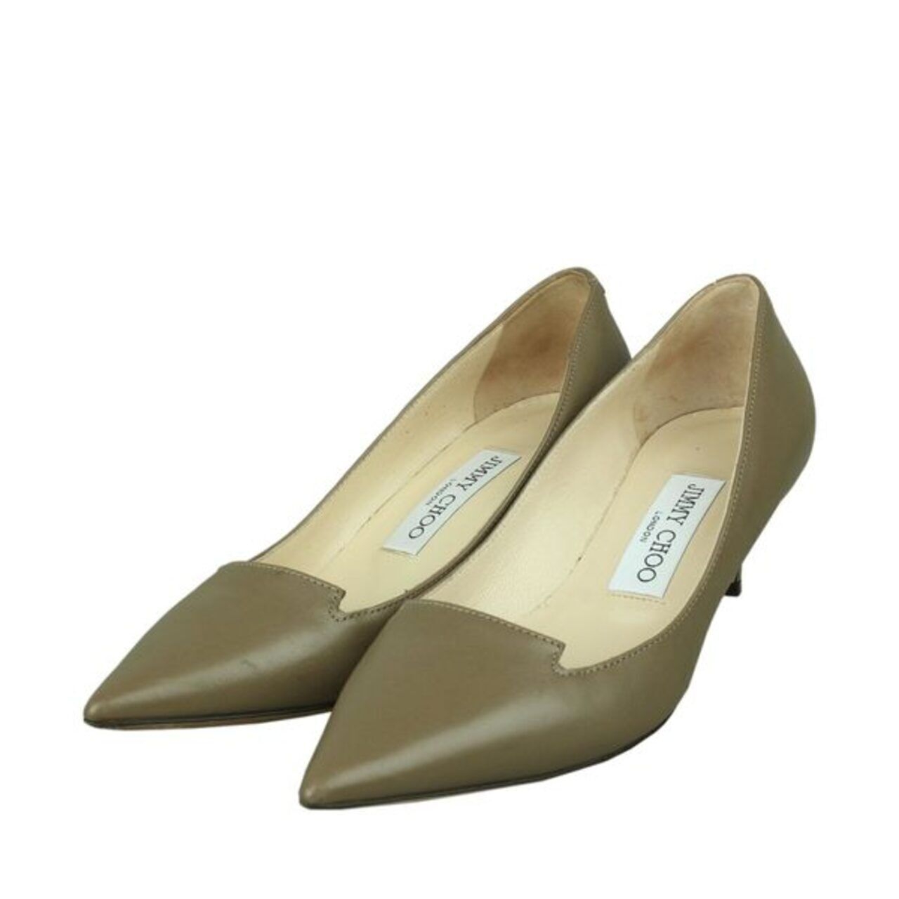 Jimmy Choo Allure Taupe Calf