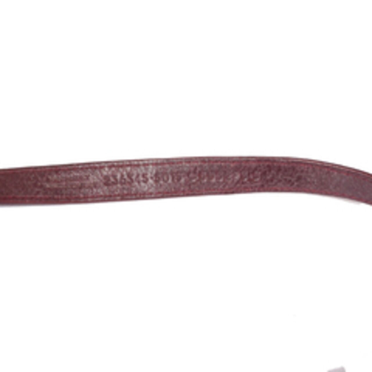 Balenciaga Arena Giant Gold Bracelet Triple Tour Burgundy