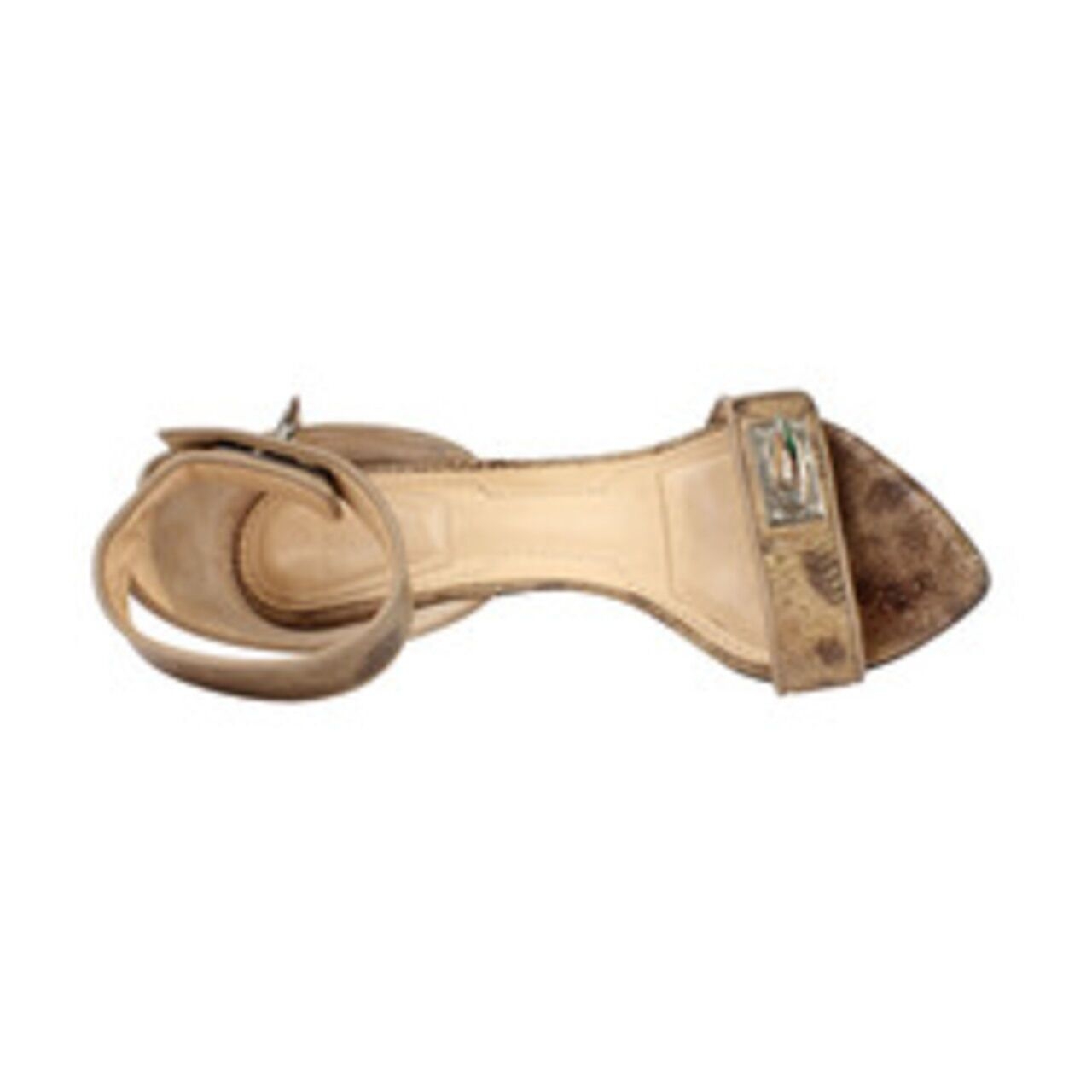 Givenchy Brown Sling Back Sandal Heels
