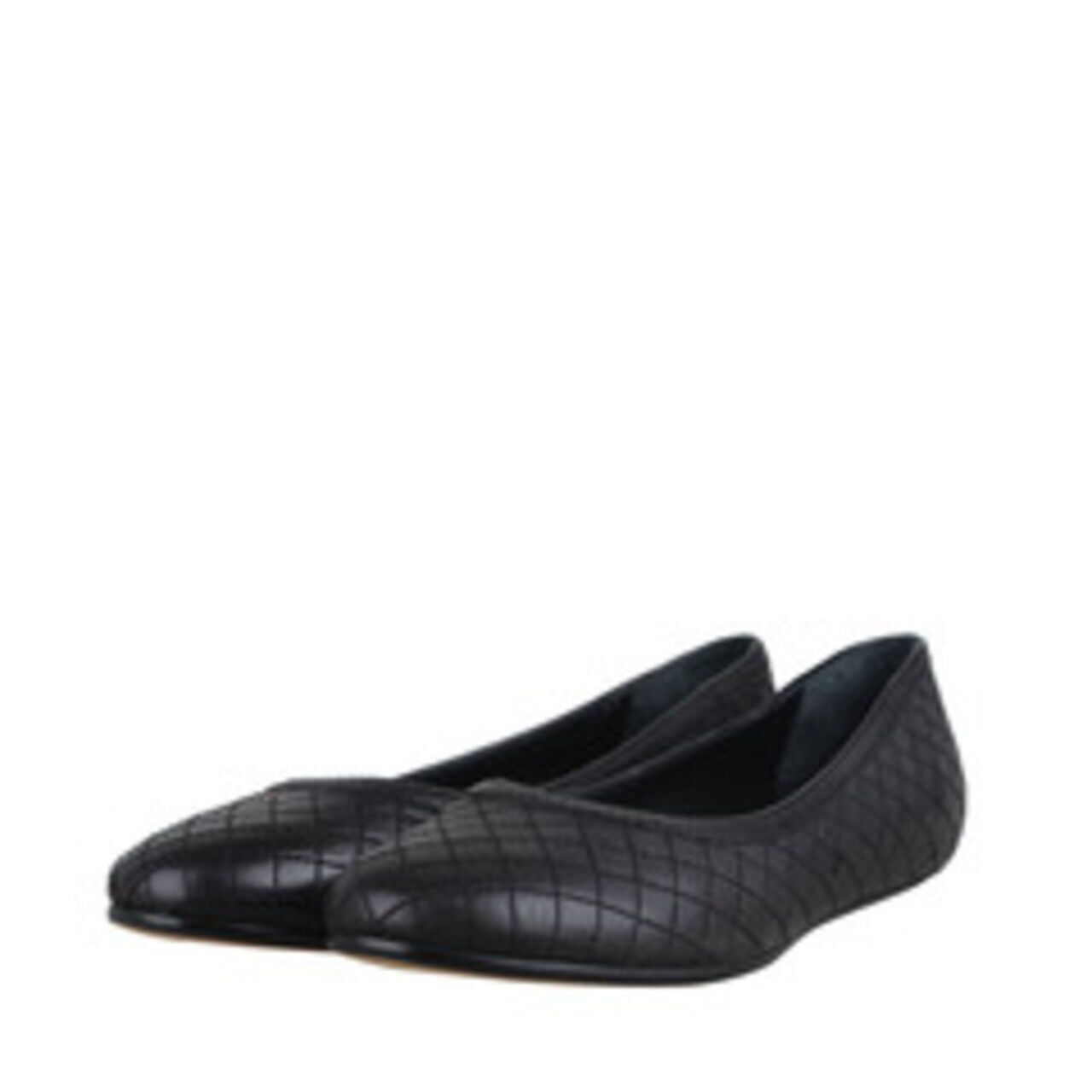 Bally Chanson Teak Kid Grained Flats
