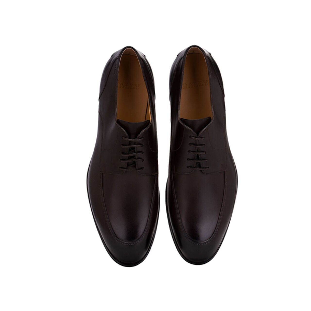 Bally Wedmer Leather Pantofel Coffee Calf Plain