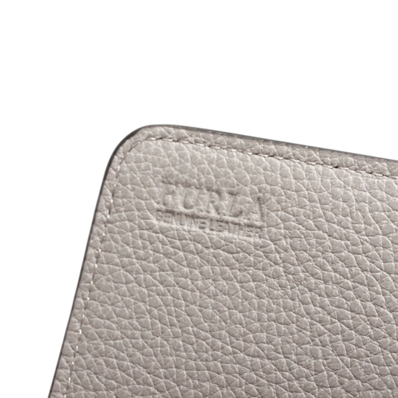 Furla Grey Flap Long Wallet