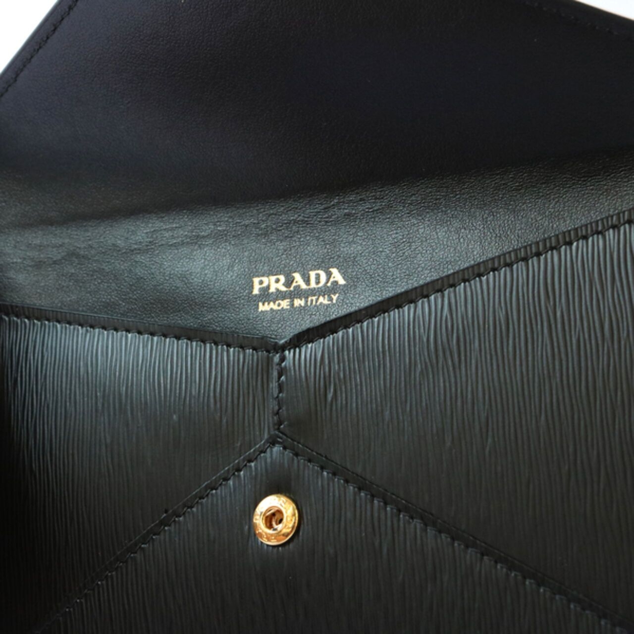 Prada Busta Con Pattina In Black