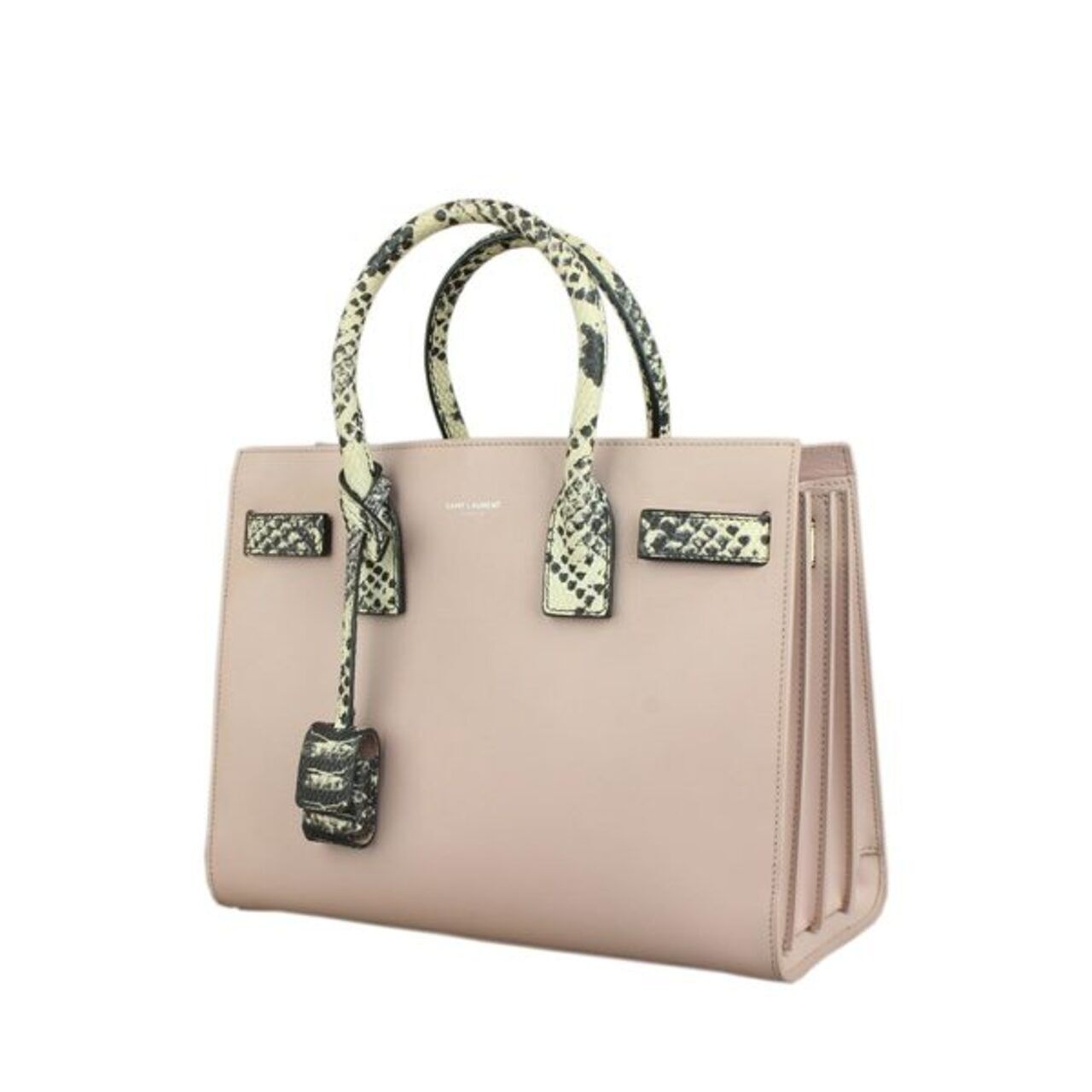 Saint Laurent Sac De Jour python handle