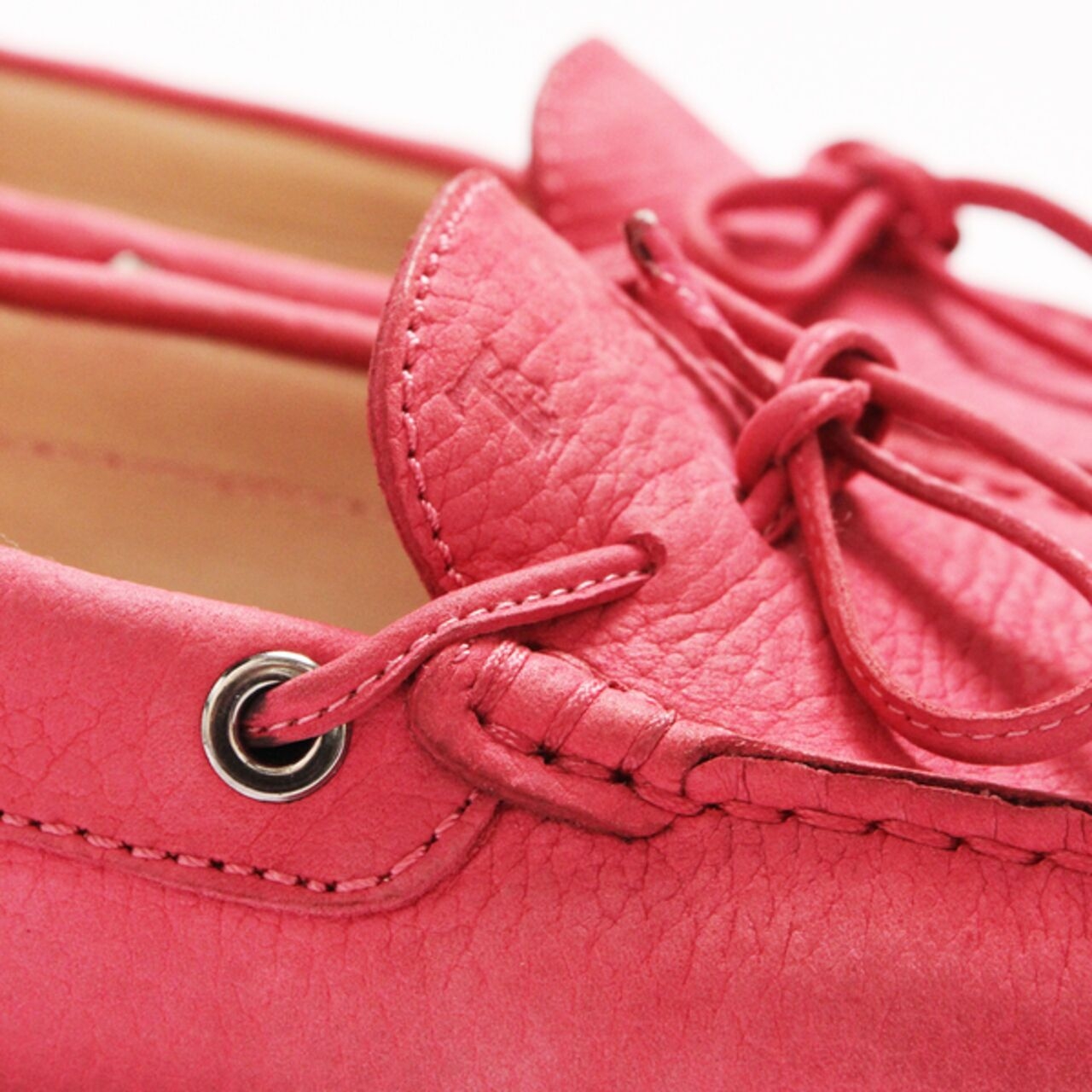 TOD'S Heaven N. Laccetto+Occhielli Grk In Dark Pink Flats