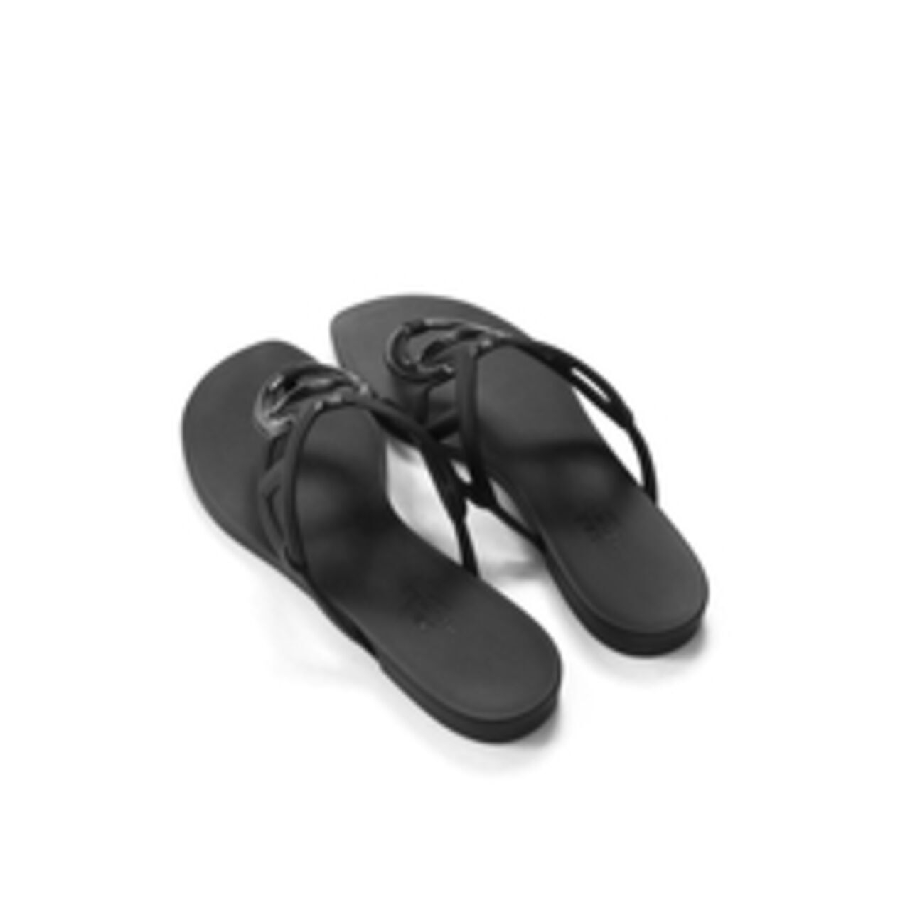 Hermes Egerie TPU Women's In Black Sandals