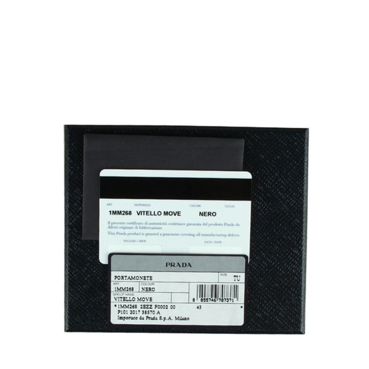 Prada Saffiano Leather Coin Purse