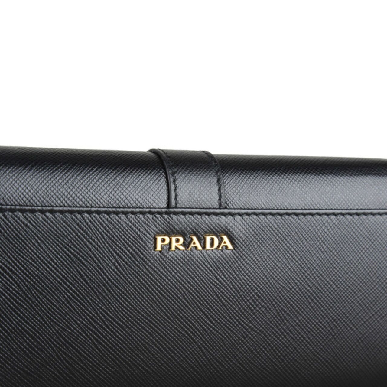 Prada Leather Wallet Black