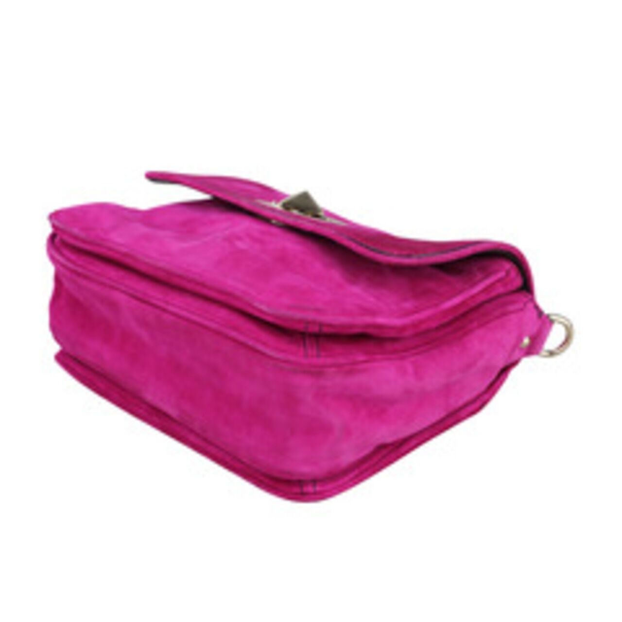 Kate Spade Pink Small Suede Shoulder Bag