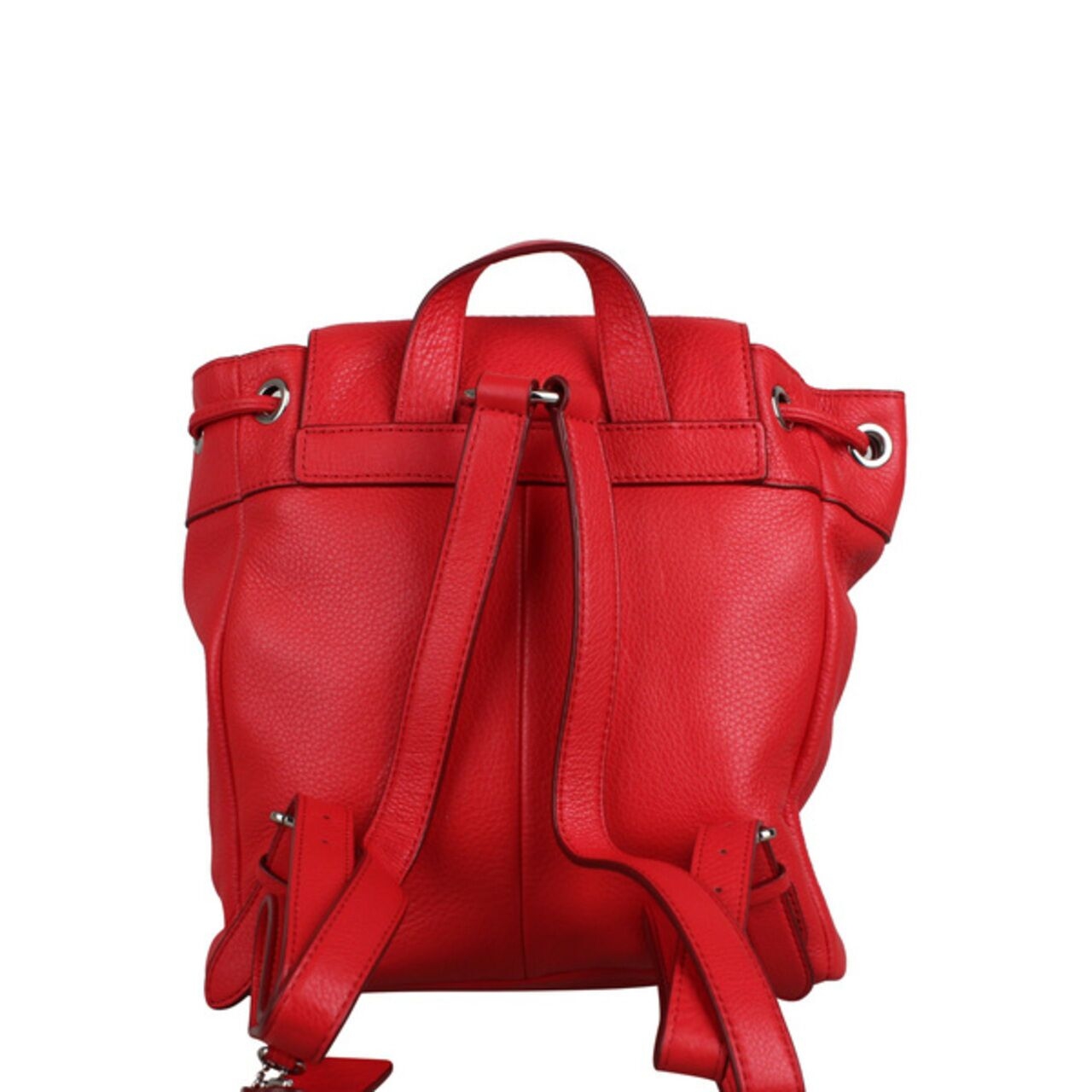 Coach Red Backpack