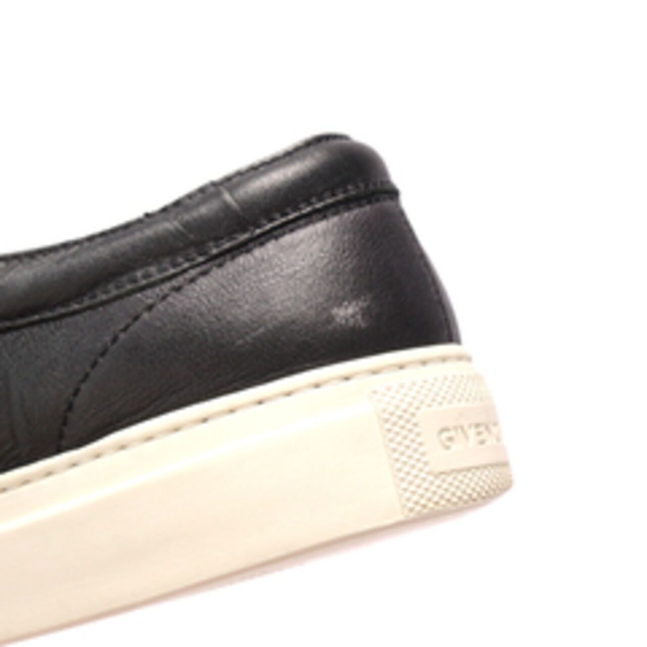 Givenchy Bambi Leather Print Slip On Sneakers