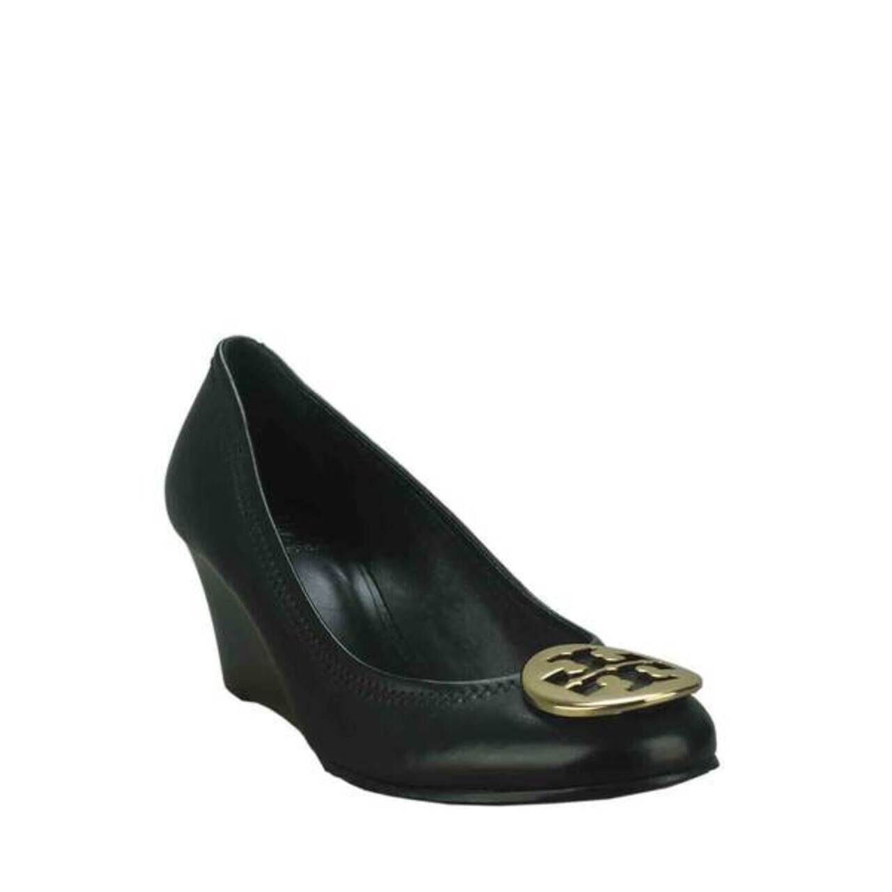 Tory Burch Sally Wedge Mestico in Black