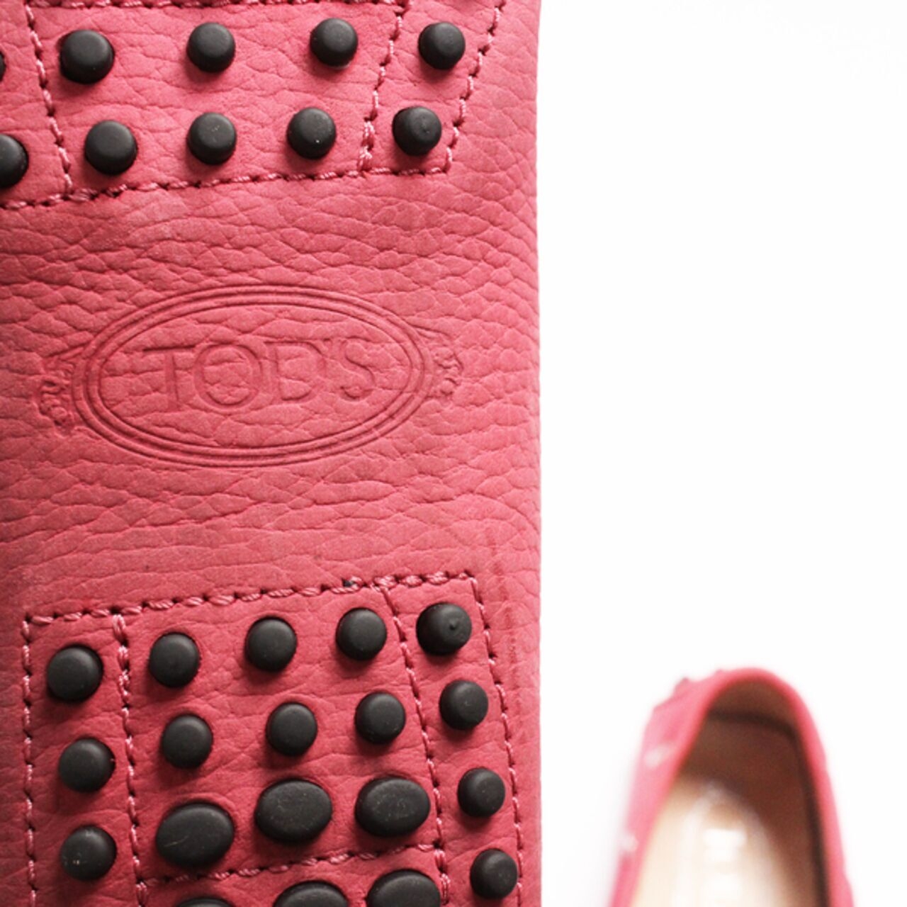 TOD'S Heaven N. Laccetto+Occhielli Grk In Dark Pink Flats