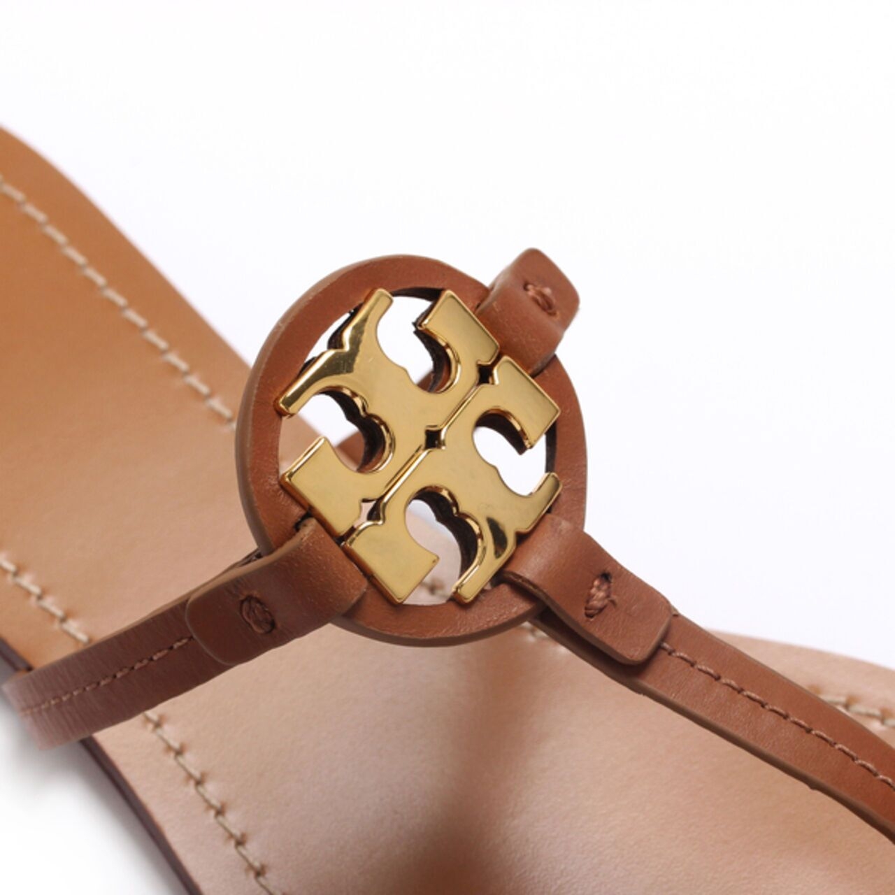 Tory Burch Miller Thong in Leather Sandals