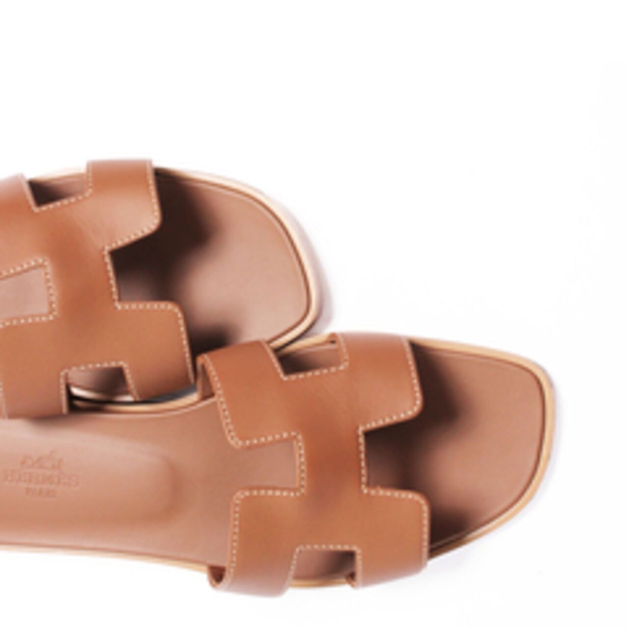 Hermes Oran Sandal Netherlands In Brown