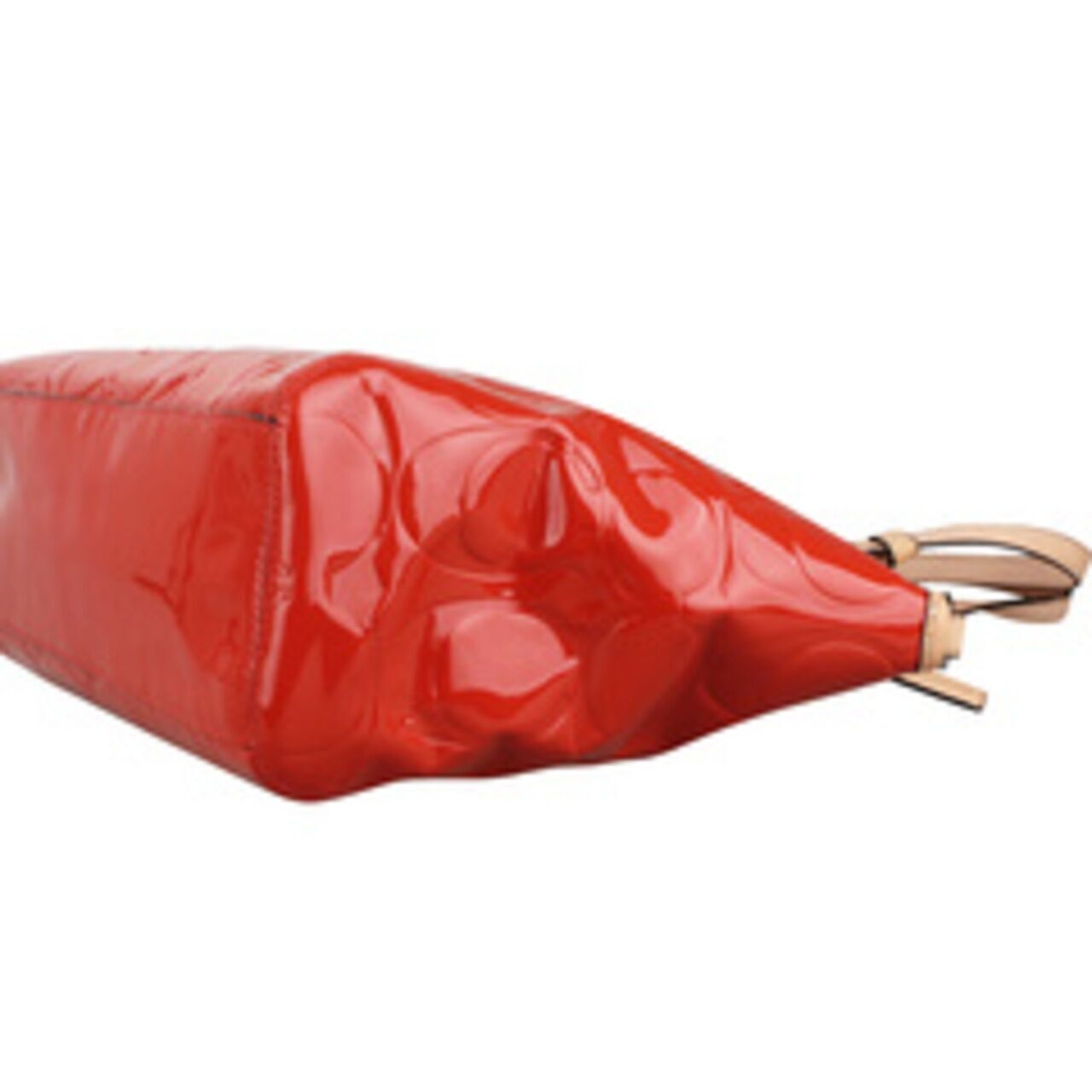 Coach Signature Patent Leather Satchel