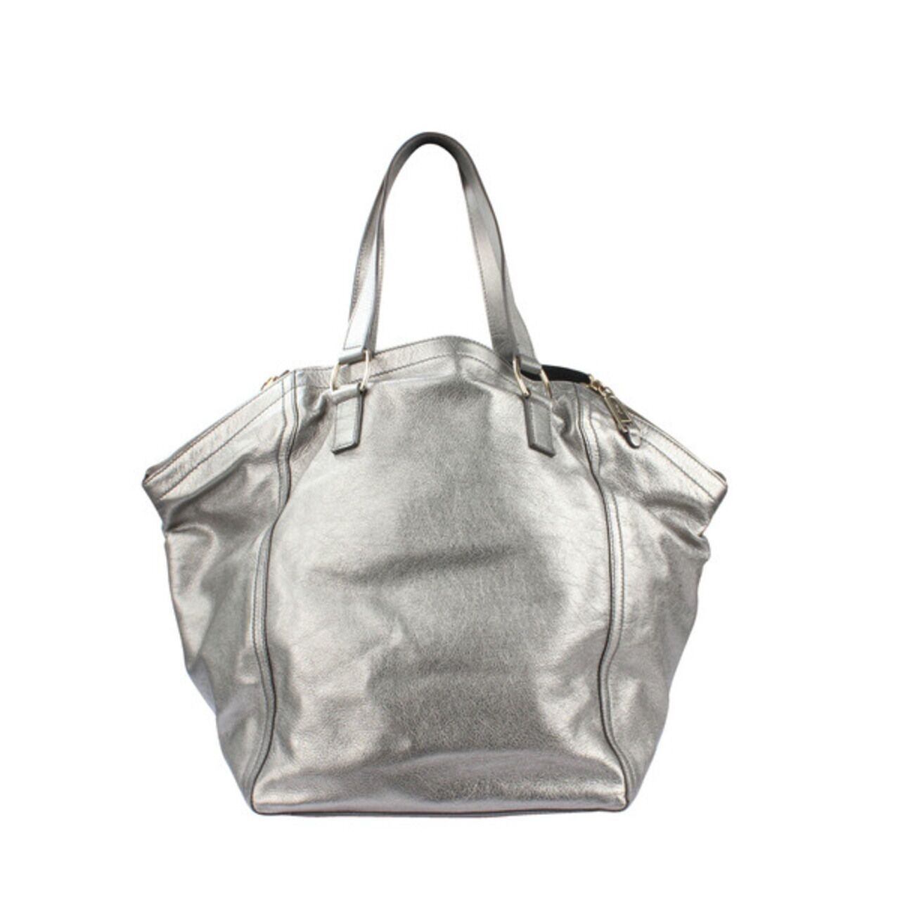 Saint Laurent Yves Metallic Downtown Bag