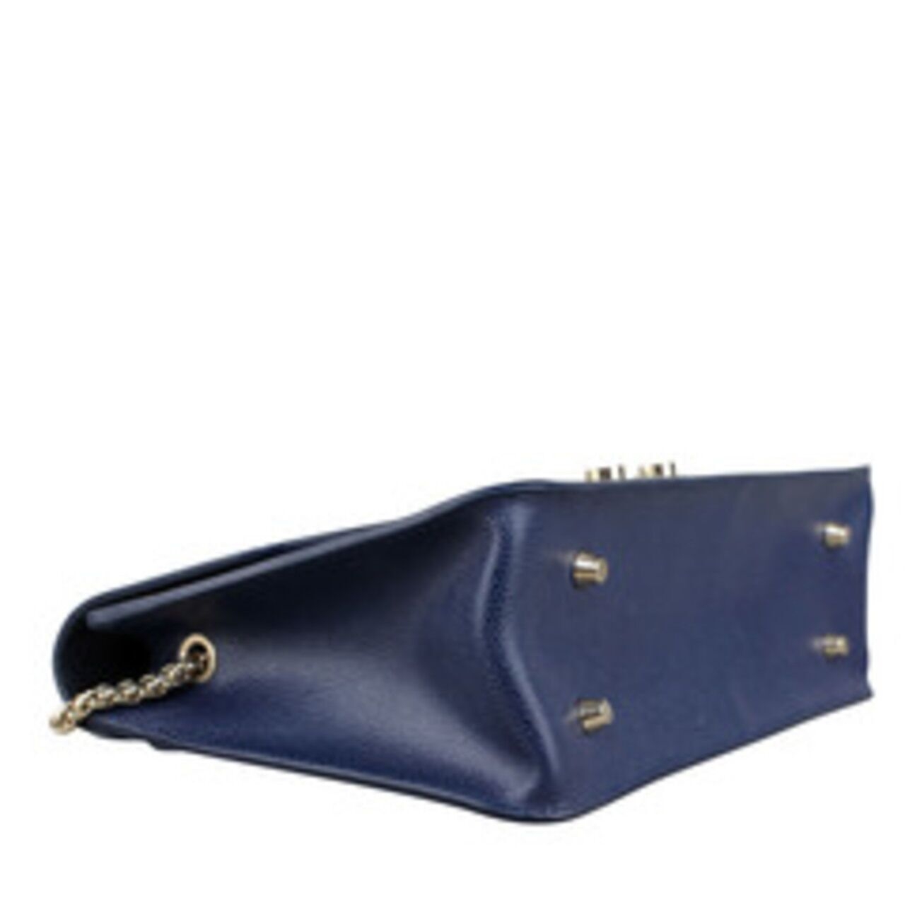 Furla Metropolis Medium Leather Navy Shoulder Bag