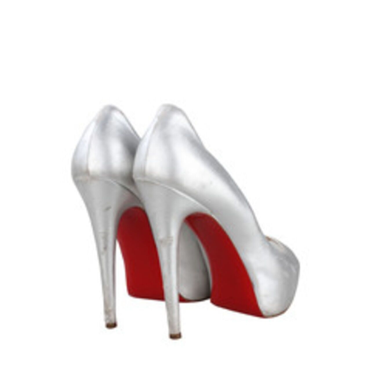 Christian Louboutin Open Toe Slingback Heels