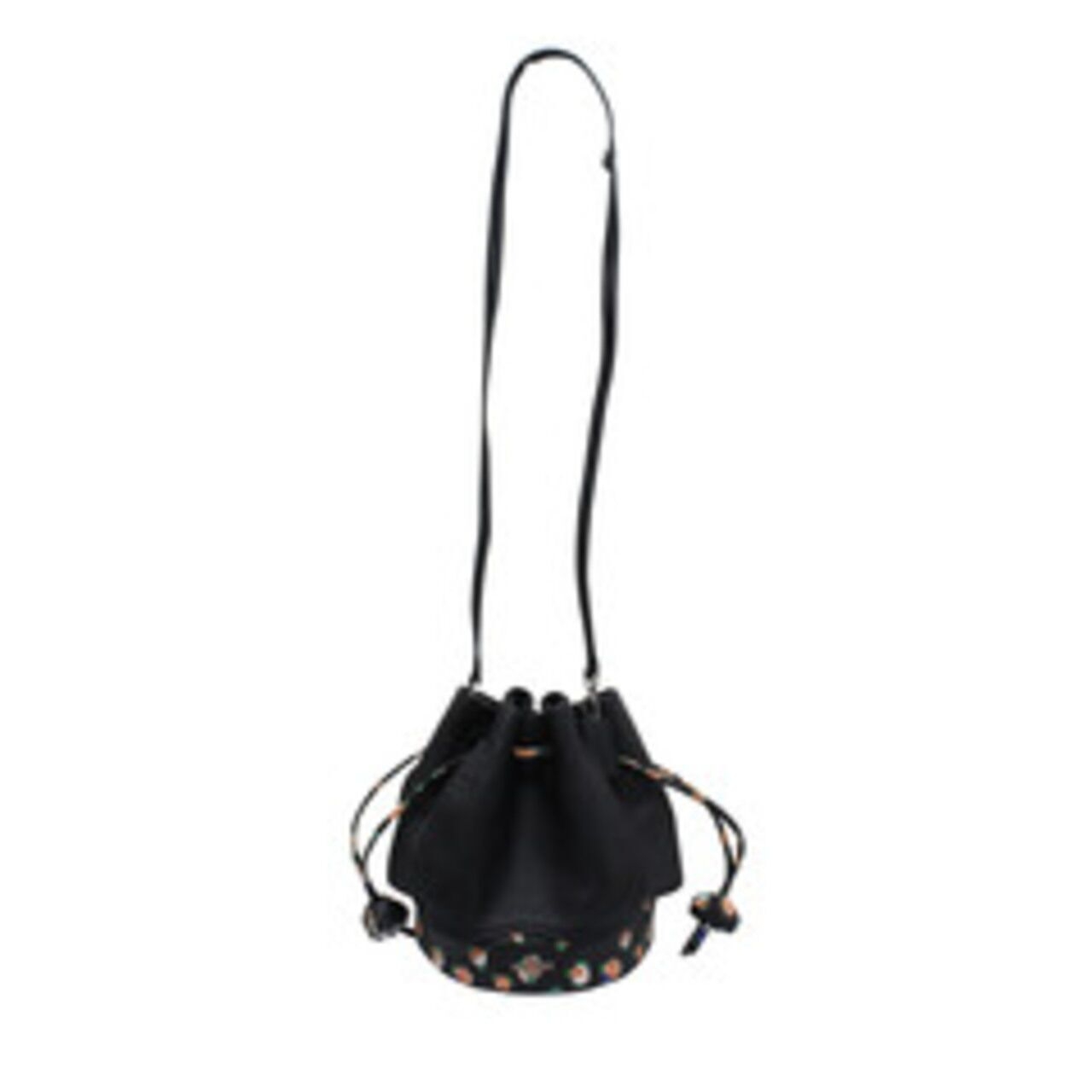 Coach Floral Mix Printed Leather Petal Sling Bag