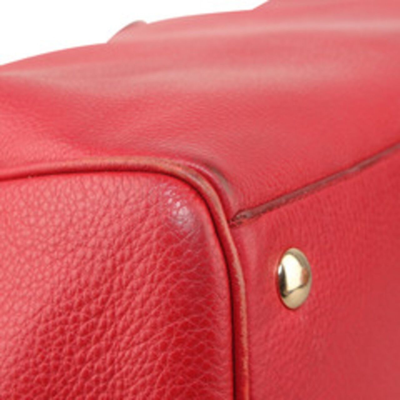 Coach Mini Bennett Satchel in Red