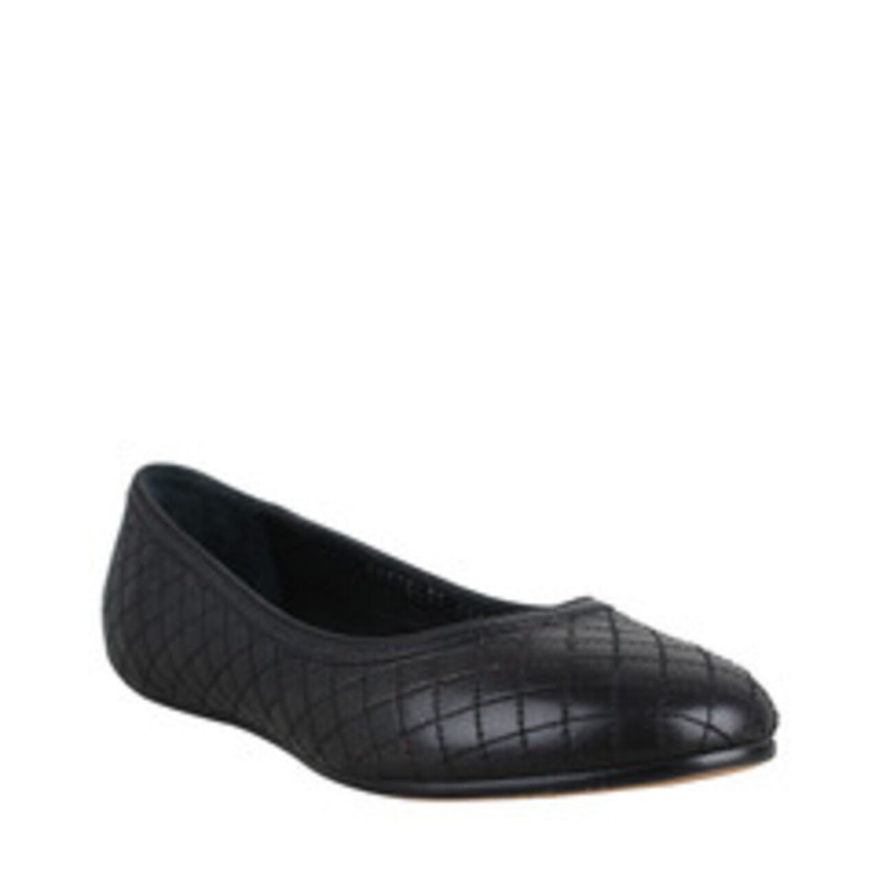 Bally Chanson Teak Kid Grained Flats