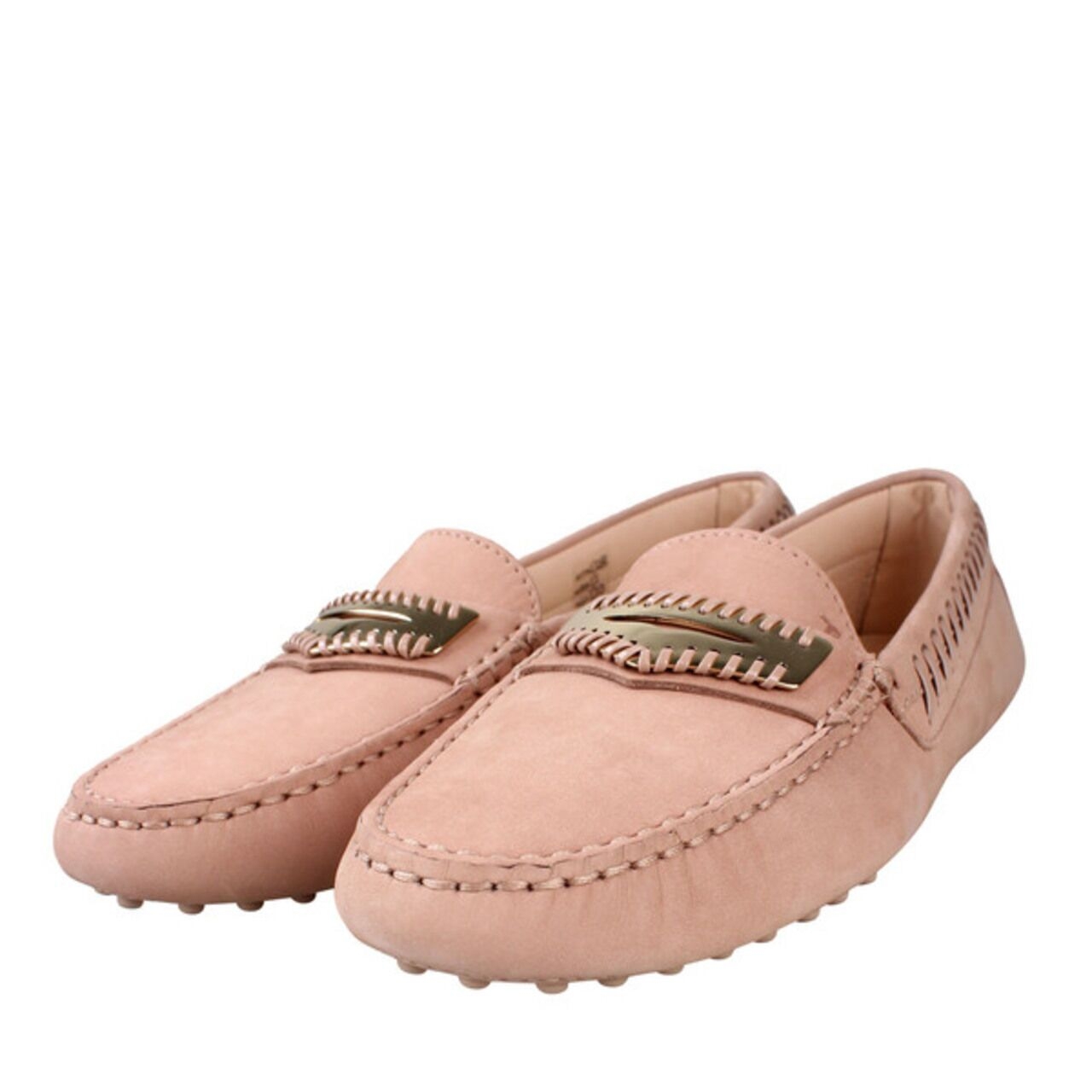 Tod's Gommini Mascherina Infilature Cipria Flats