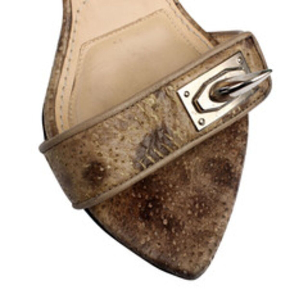 Givenchy Brown Sling Back Sandal Heels