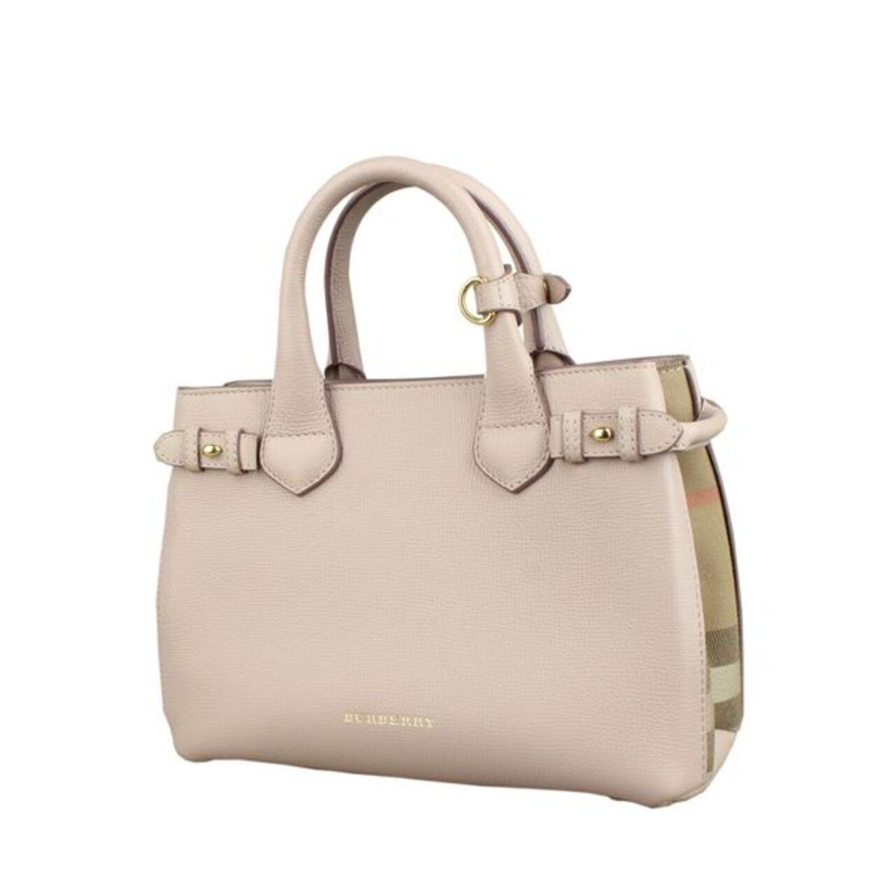 Burberry Beige & Pink Satchel