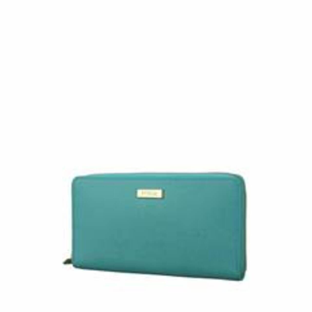 Furla Long Wallet With Zip in Blue