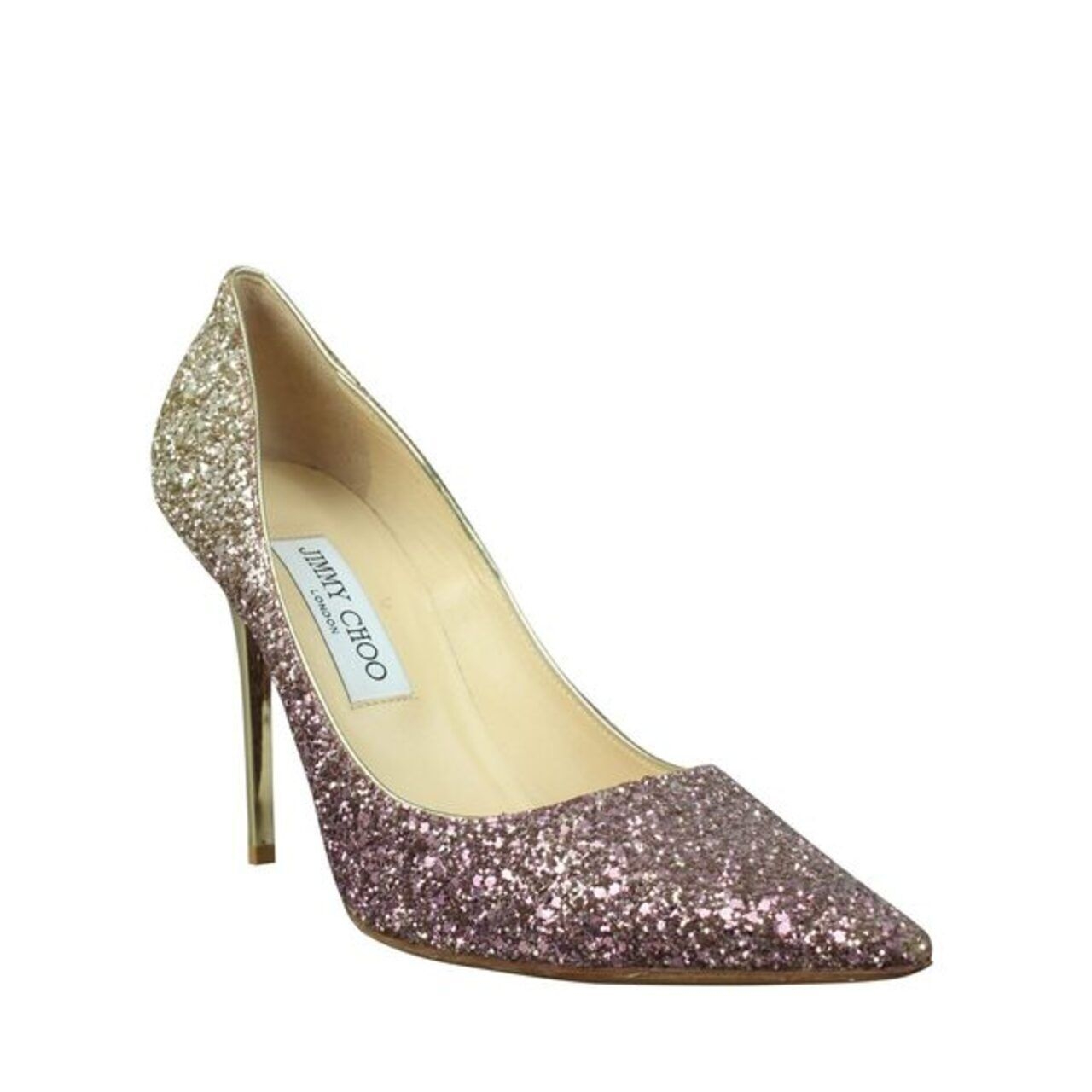 Jimmy Choo Romy Glitter Degrade Roze