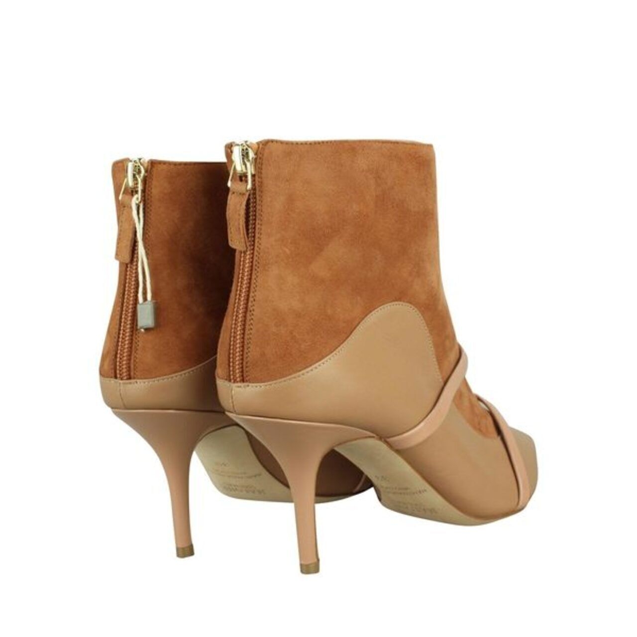 Malone Souliers Suede Nude Mirror Nappa Blush