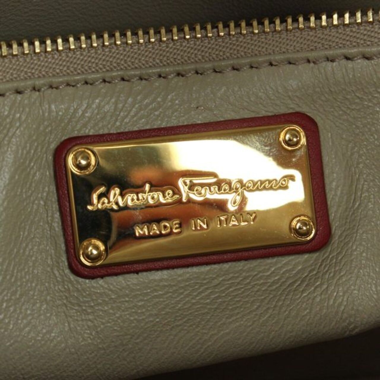 Salvatore Ferragamo Mara Lock Story Mini Bag