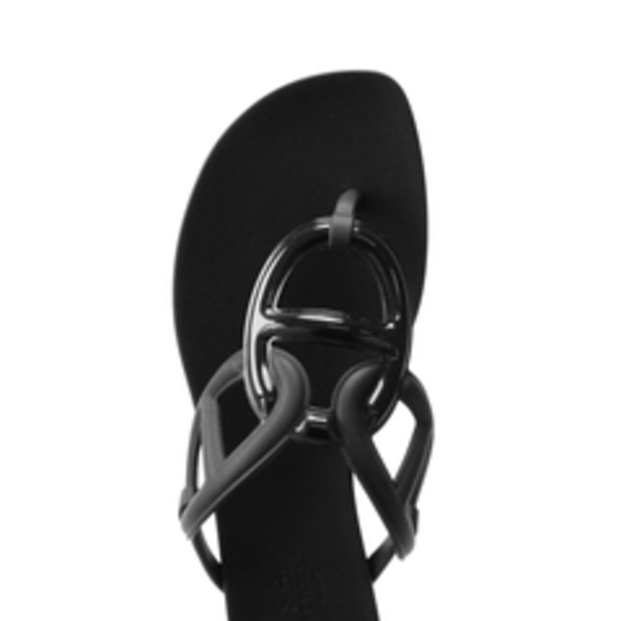 Hermes Egerie TPU Women's In Black Sandals