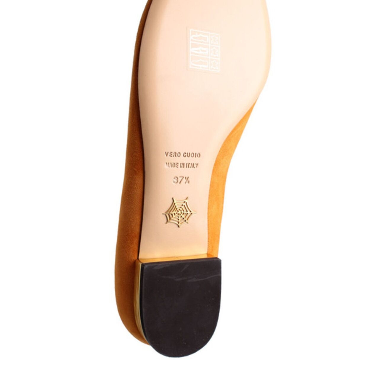 Charlotte Olympia Leo Orange Suede