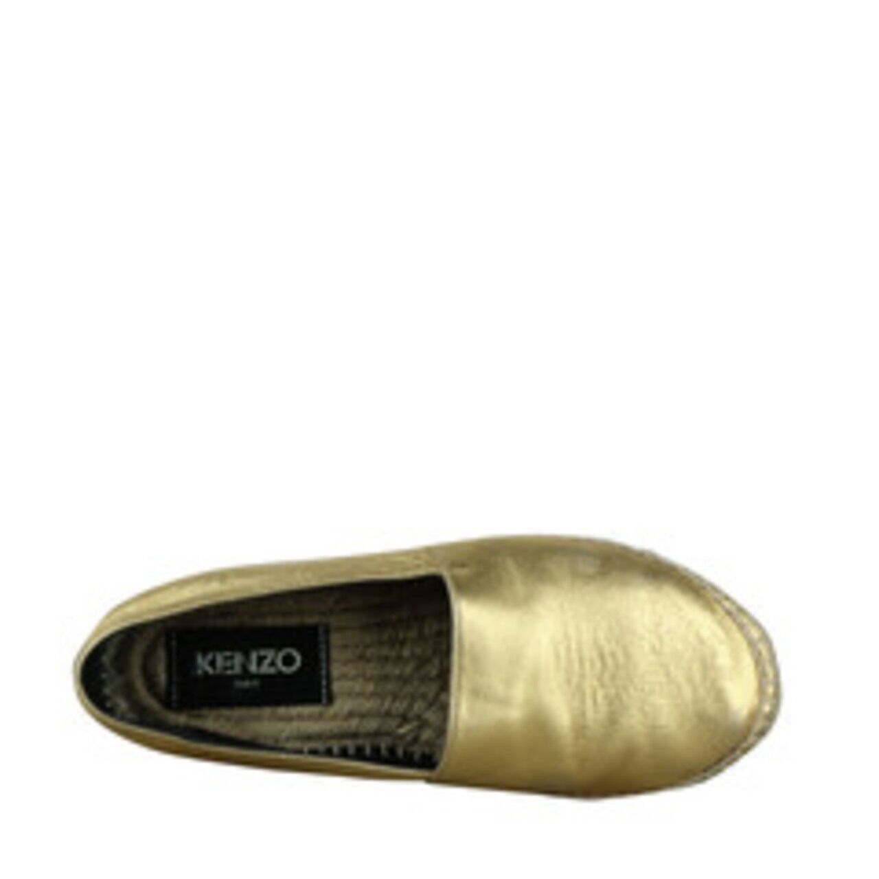 Kenzo Tiger Espa Gold Slip On Sneakers