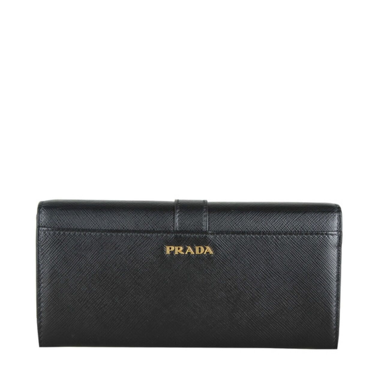 Prada Leather Wallet Black