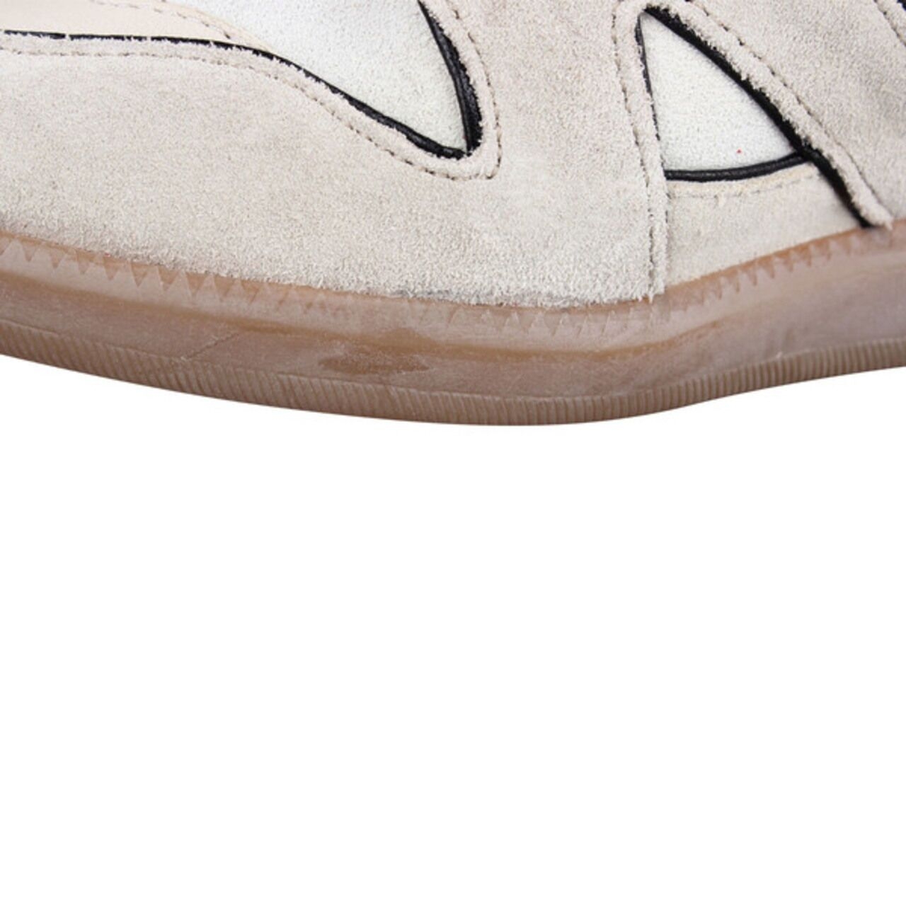 Isabel Marant Beige Suede Red Green High Top Sneakers