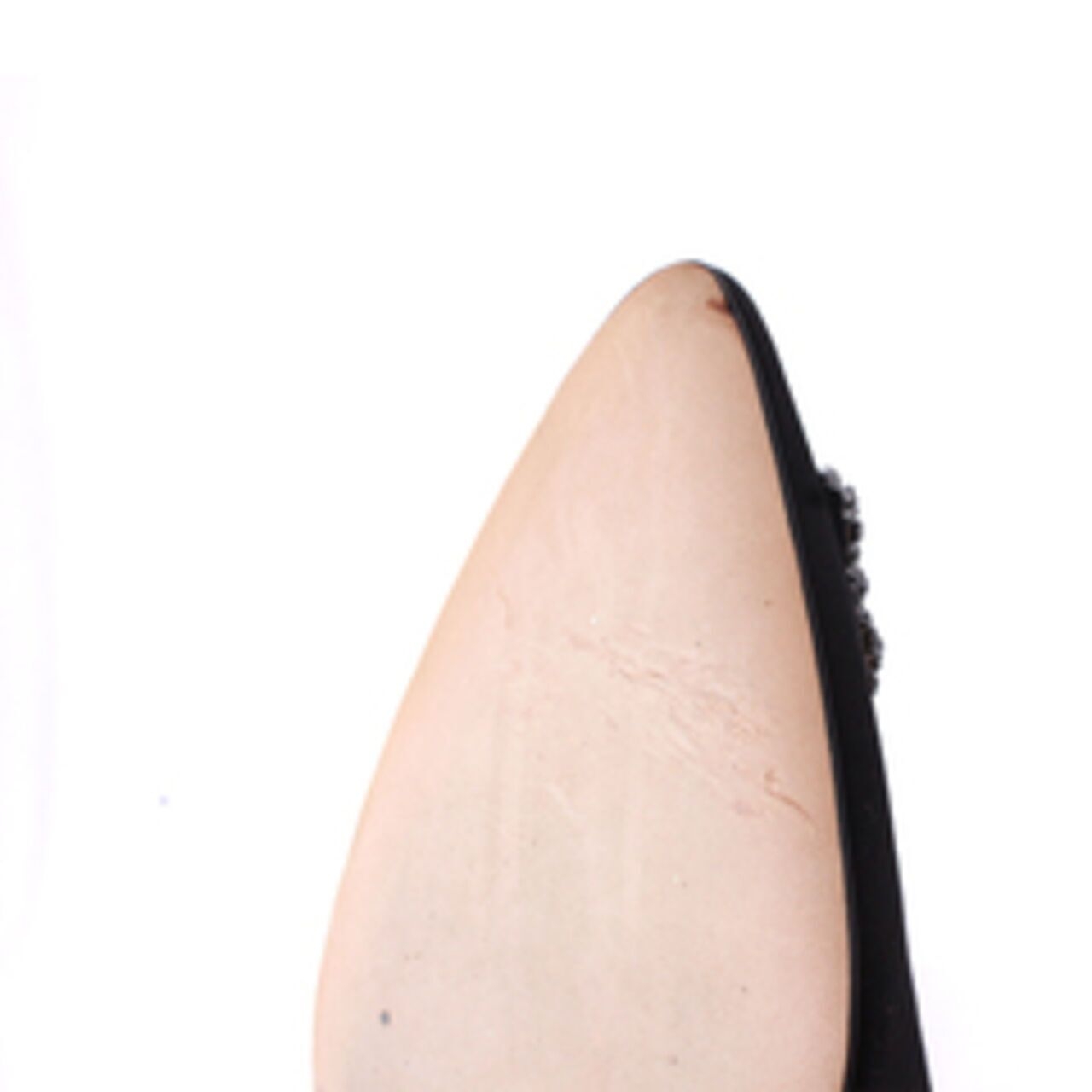 Manolo Blahnik Hangisi 90 Satin Pumps With CLC Crystal Buckle Black Heels