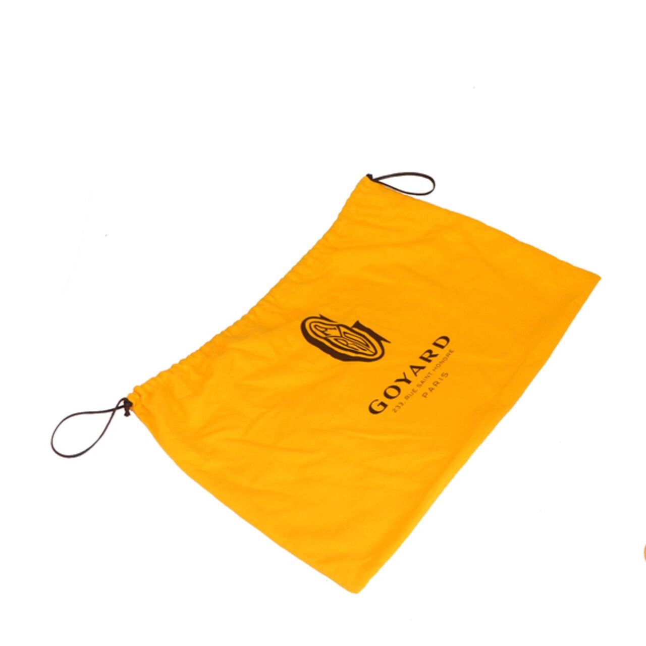 Goyard ST Louis PM Chevron Bag In Black Tan