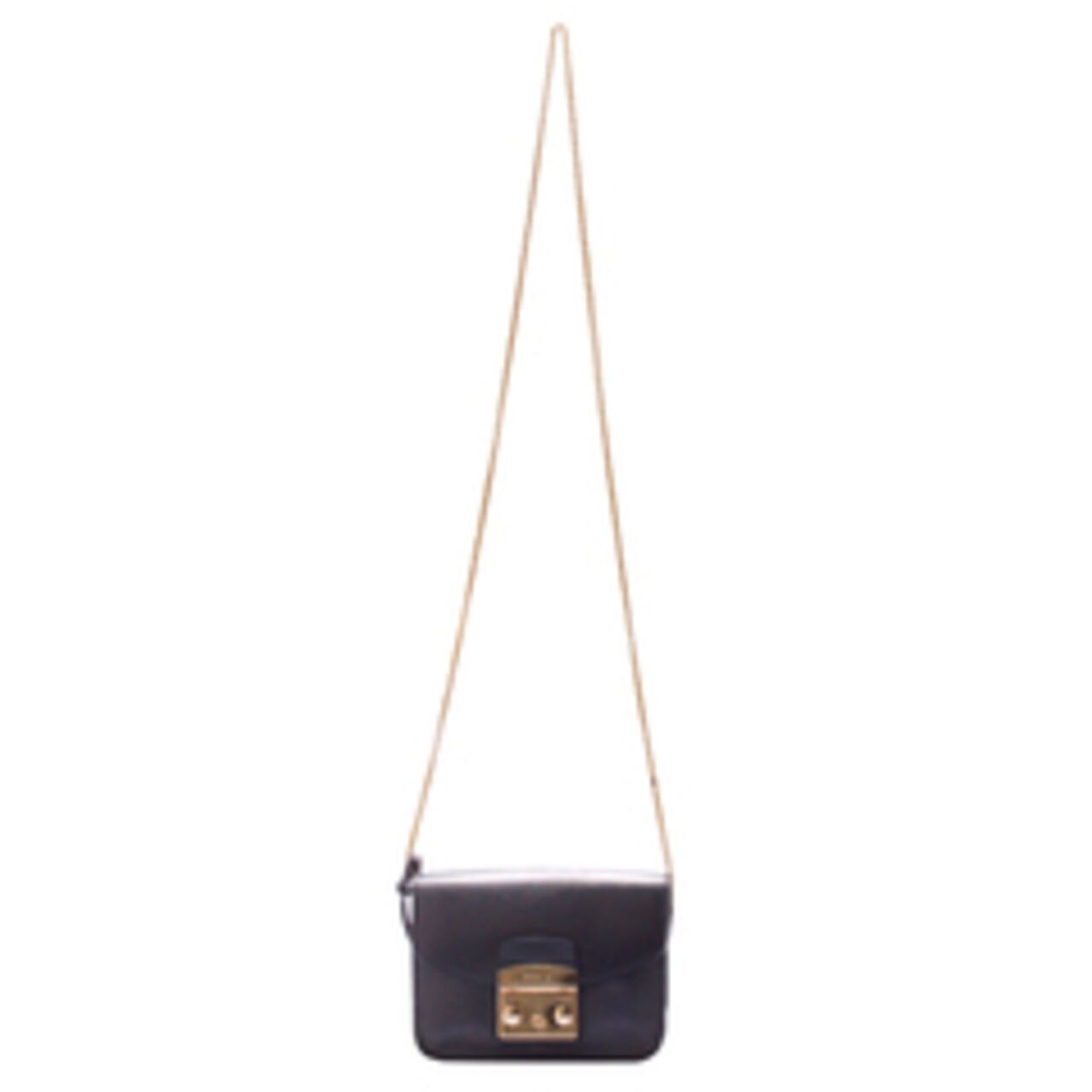 Furla Mini Metropolis Pochette Dark Blue Sling Bag