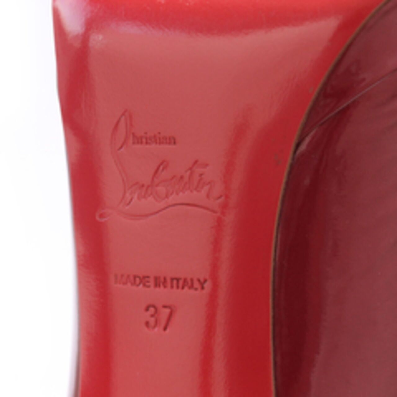 Christian Louboutin Closed Toe Pumps Heels In Red Wine Heels