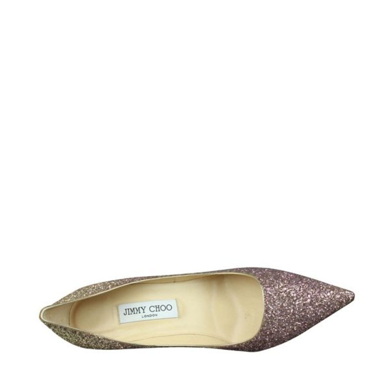 Jimmy Choo Romy Glitter Degrade Roze