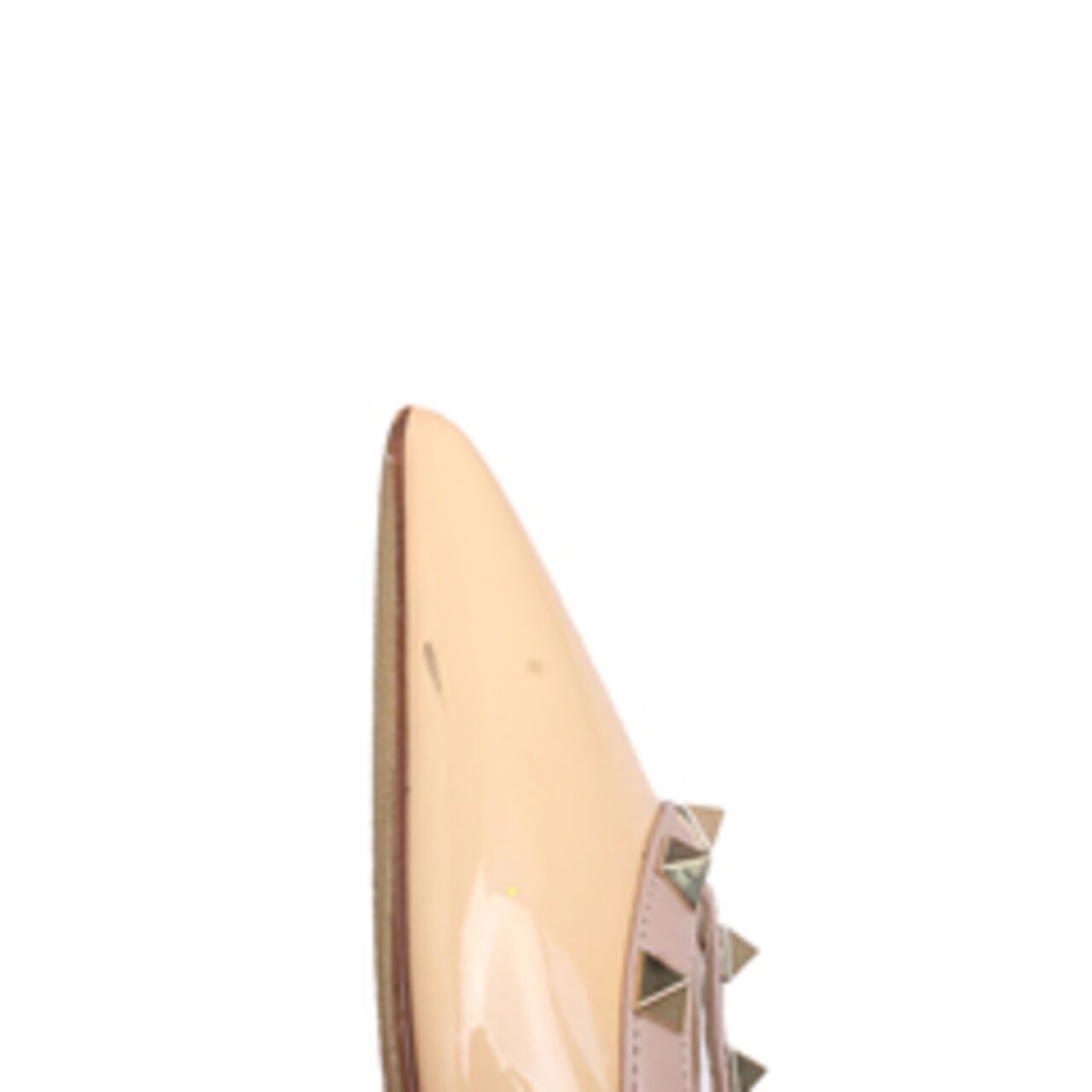 Valentino Kitten Heels Rockstud Caged Pumps Nude Heels