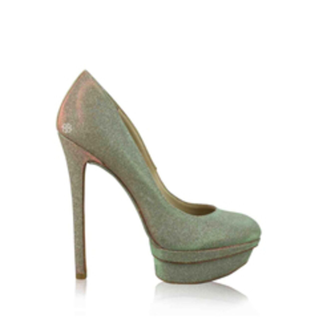 Brian Atwood Fontanne Multicolor Sparkle Pumps Heels