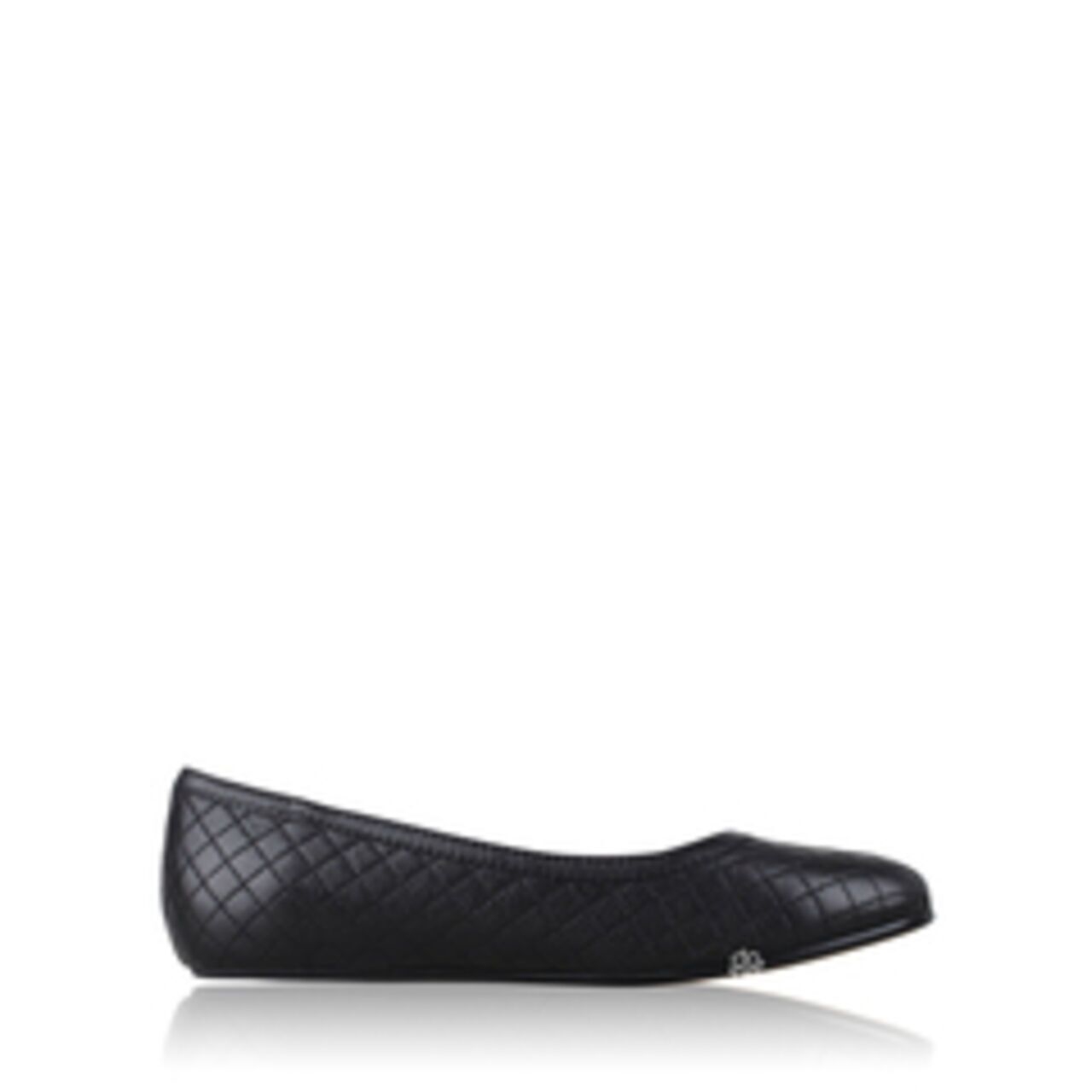 Bally Chanson Teak Kid Grained Flats