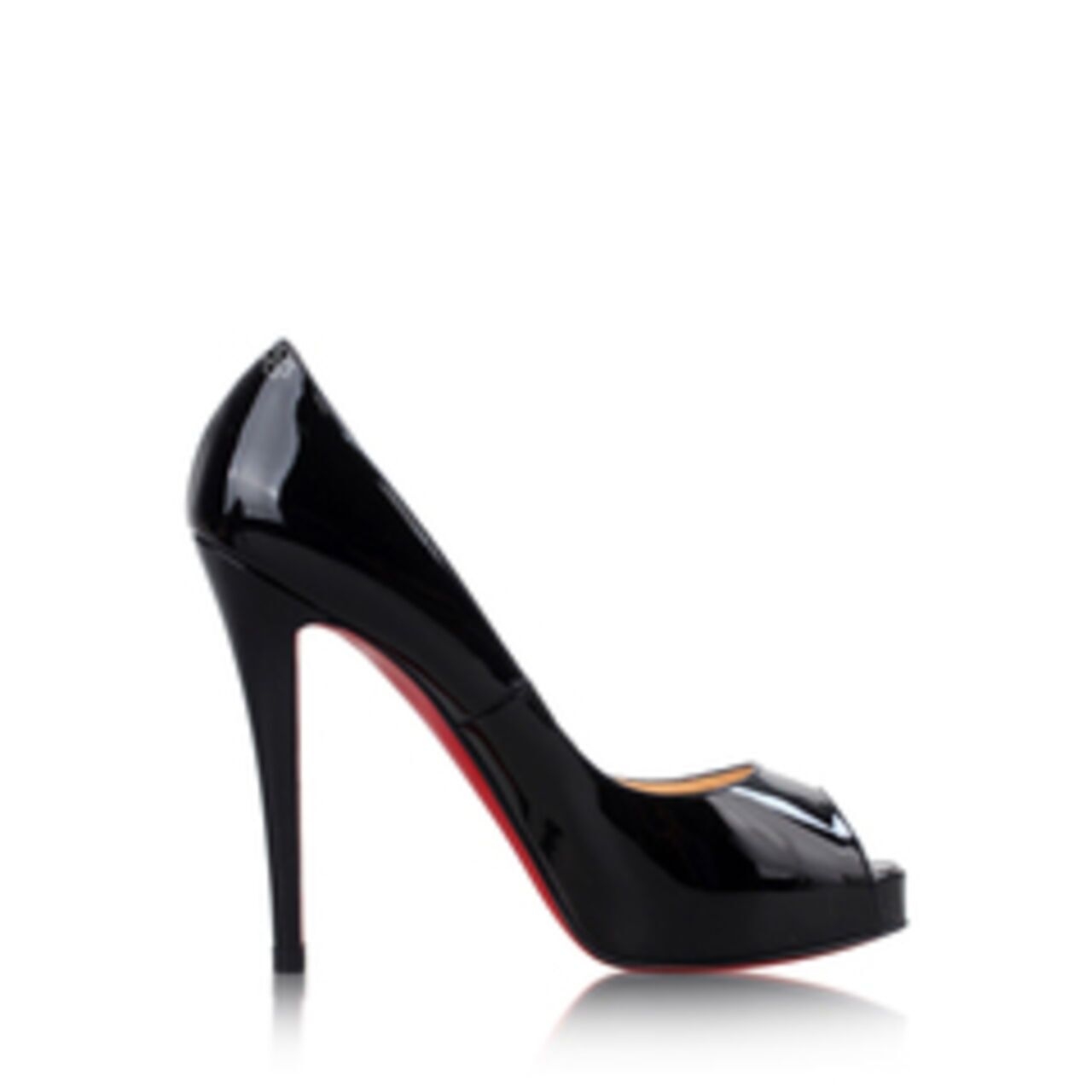 Christian Louboutin Very Prive 120 Patent Calf Pump Heels