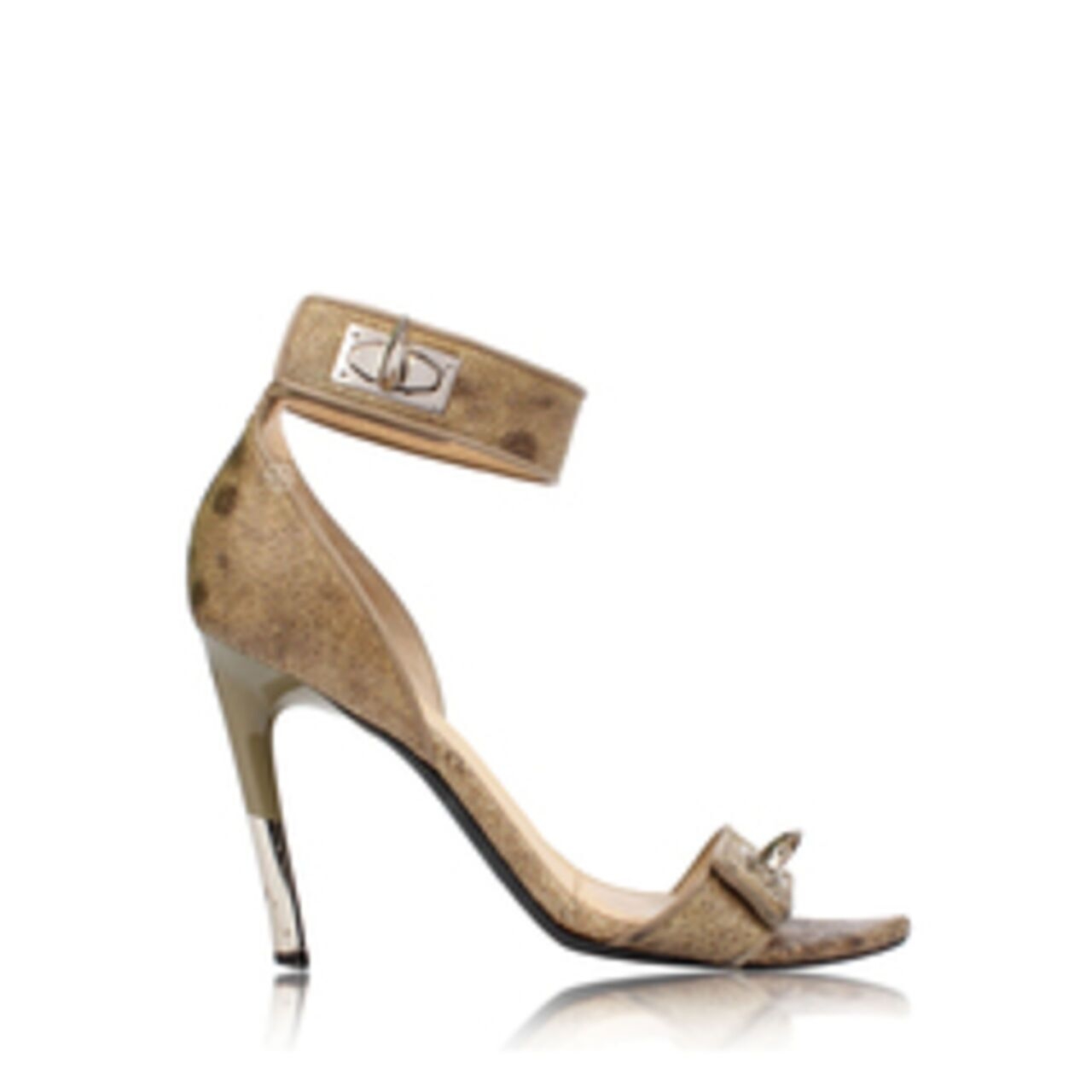 Givenchy Brown Sling Back Sandal Heels