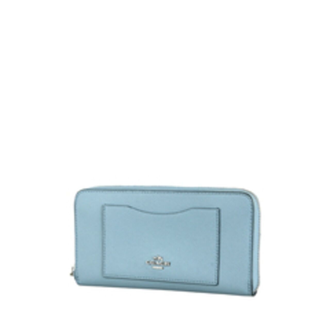 Coach Accordion Zip Wallet Crossgrain Leather